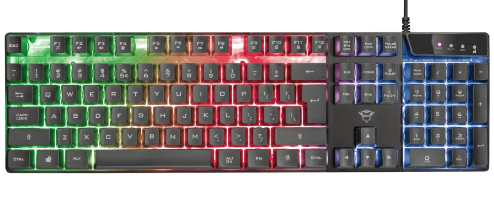 Клавиатура TRUST GXT 835 Azor Gaming Keyboard US