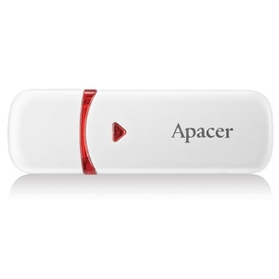 Памет Apacer 64GB AH333 White, USB 2.0 Flash Drive