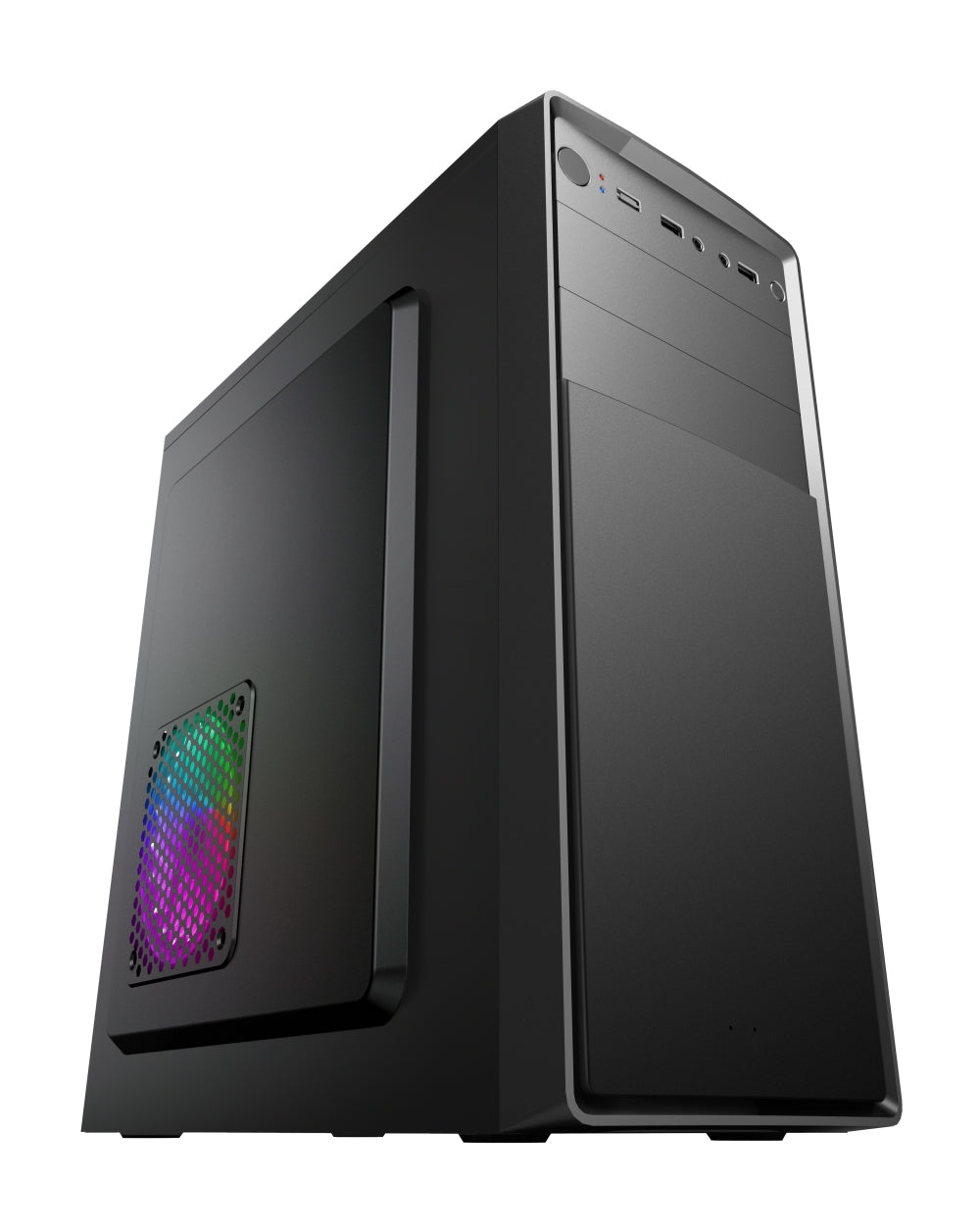 Кутия за компютър PowerCase 173-G02, included 500W