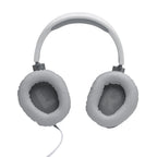 Слушалки JBL QUANTUM 100 WHT Wired over-ear gaming headset with a detachable mic