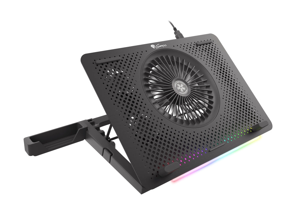 Стойка Genesis Laptop Cooling Pad Oxid 450 RGB 15.6"