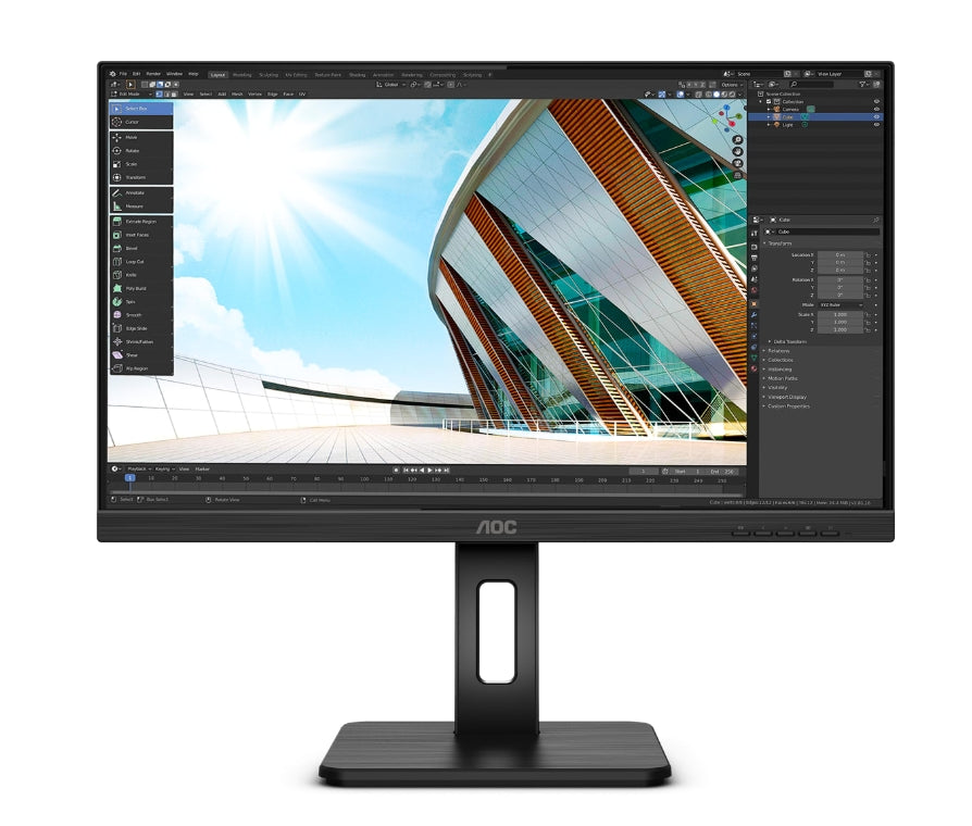 Монитор AOC 24P2Q, 23.8" WLED IPS