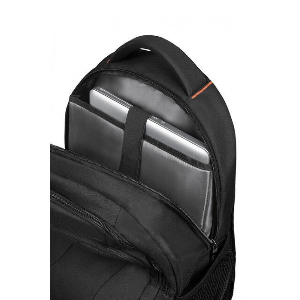 Раница Samsonite At Work Laptop Backpack 39.6cm/15.6" Black/Orange