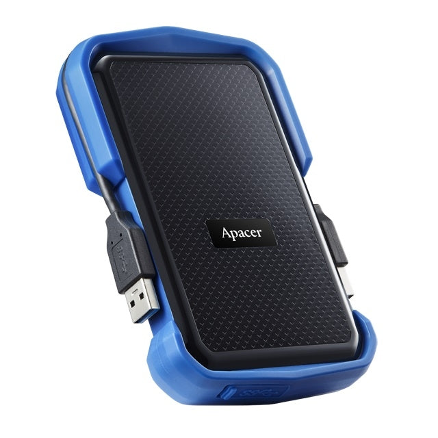 Твърд диск Apacer AC631, 2TB 2.5" SATA HDD USB 3.2 Military-Grade Shockproof Portable