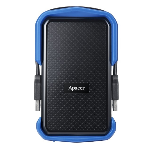Твърд диск Apacer AC631, 2TB 2.5" SATA HDD USB 3.2 Military-Grade Shockproof Portable