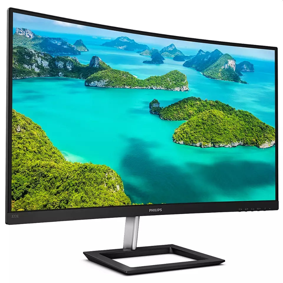 Монитор Philips 322E1C, 31.5" Curved 1500R VA WLED
