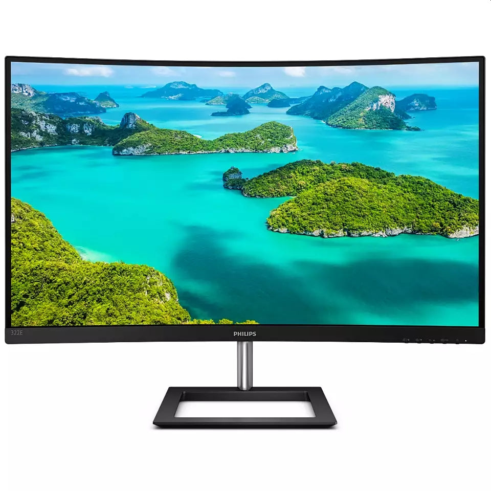Монитор Philips 322E1C, 31.5" Curved 1500R VA WLED