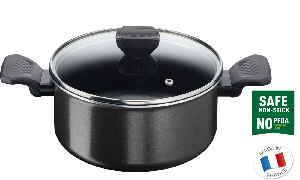 Тенджера Tefal B5674653, Simply Clean Stewpot 24 with lid