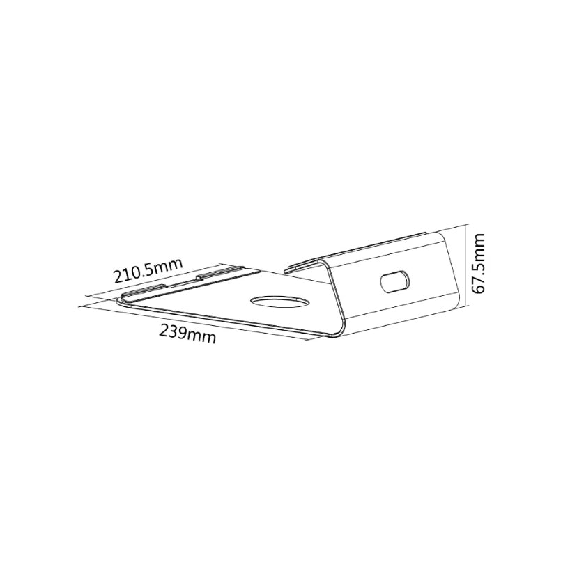 Стойка Neomounts Notebook Desk Stand (ergonomic) (NSLS025)