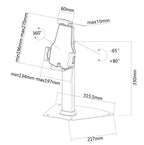 Стойка Neomounts Tablet & Smartphone Arm (TABLET-D150SILVER)