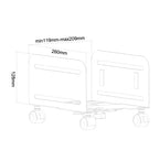 Стойка Neomounts CPU Holder (mobile / width: 12-21 cm)