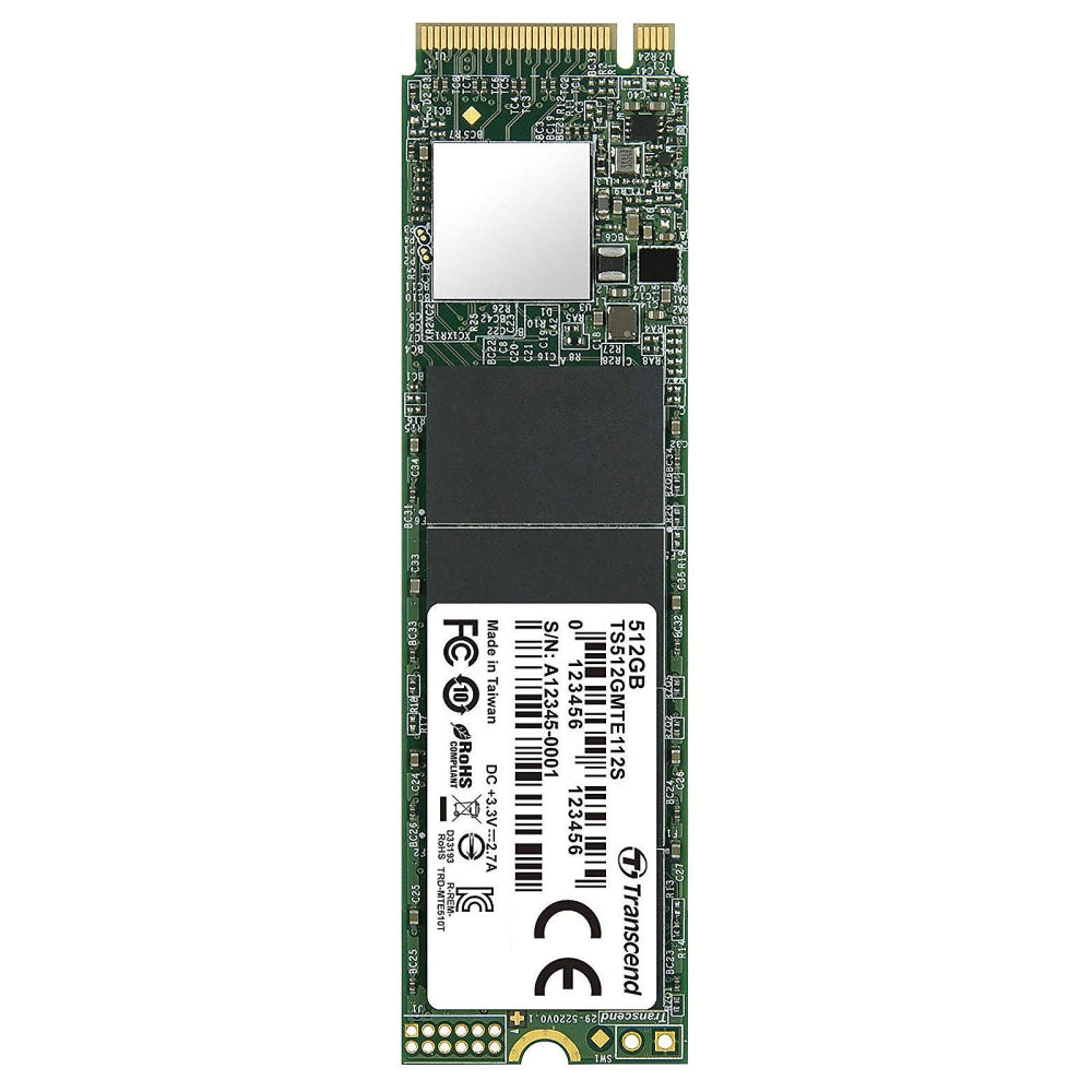 Твърд диск Transcend 512GB, M.2 2280 (TS512GMTE112S)