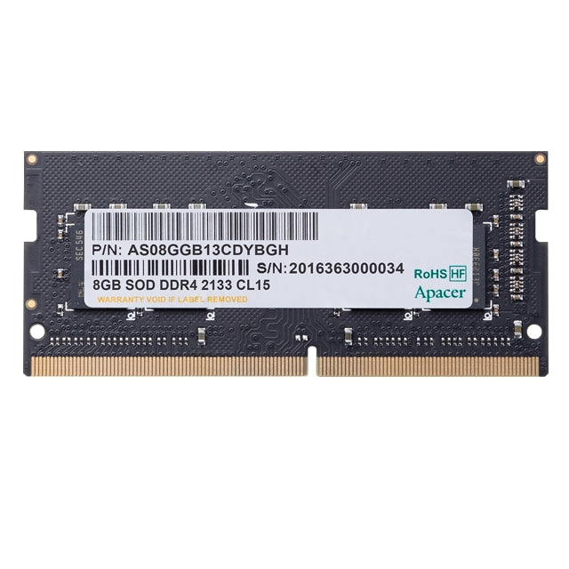 Памет Apacer 8GB Notebook Memory, DDR4 SODIMM 3200MHz