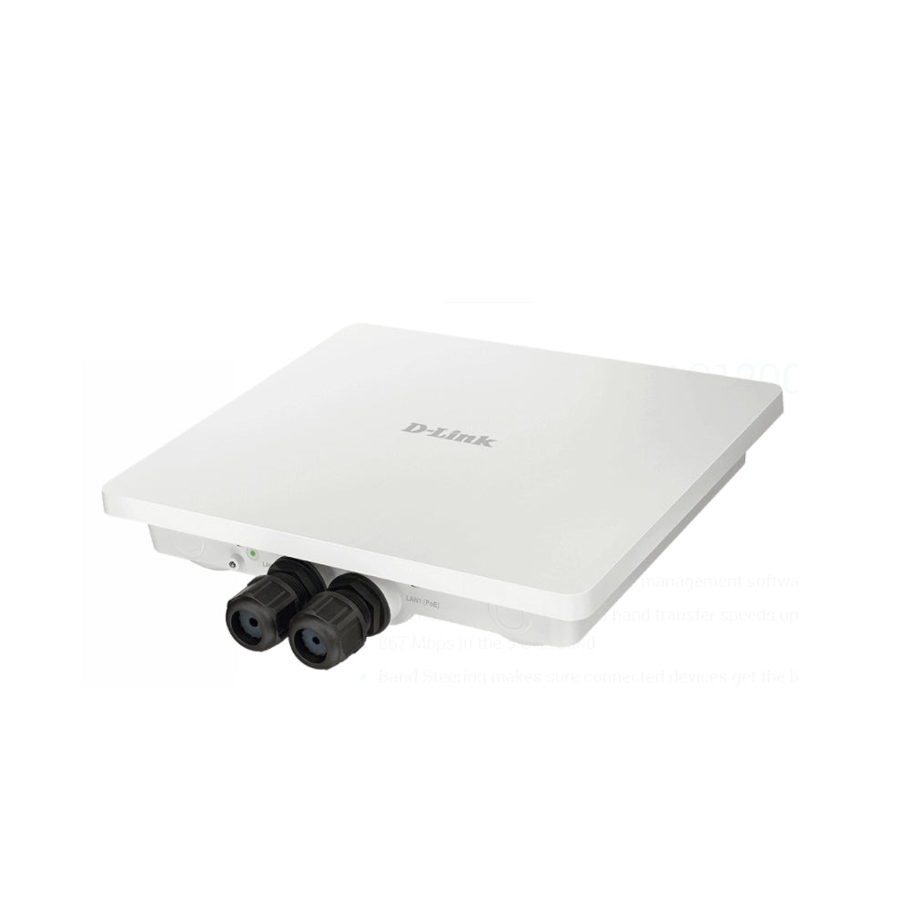 Аксес-пойнт D-Link Wireless AC1200 Wave2 Dual Band Outdoor PoE Access Point