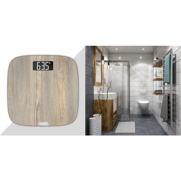 Везна Tefal PP1600V0, Bathroom scale Origin wood effect