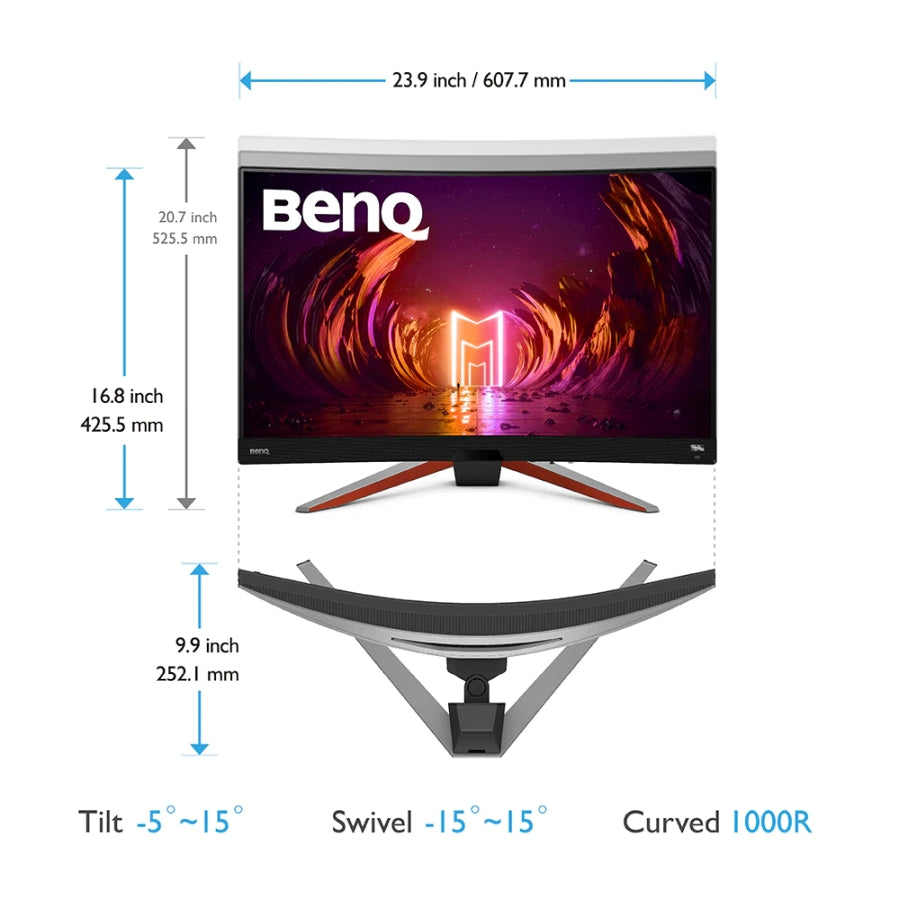 Монитор BenQ MOBIUZ 2K EX2710R