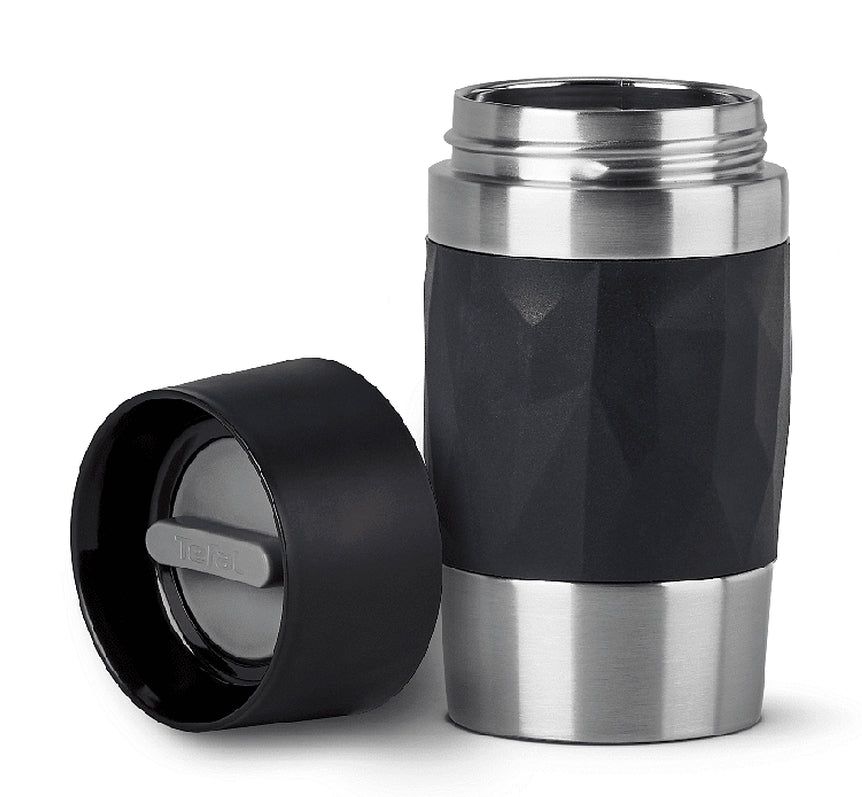 Термочаша Tefal N2160110, COMPACT MUG 0.3L BLACK