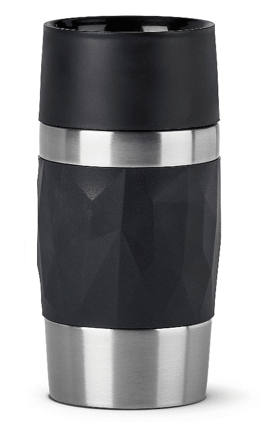 Термочаша Tefal N2160110, COMPACT MUG 0.3L BLACK