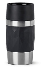 Термочаша Tefal N2160110, COMPACT MUG 0.3L BLACK