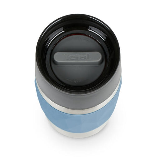 Термочаша Tefal N2160210, COMPACT MUG 0.3L BLUE