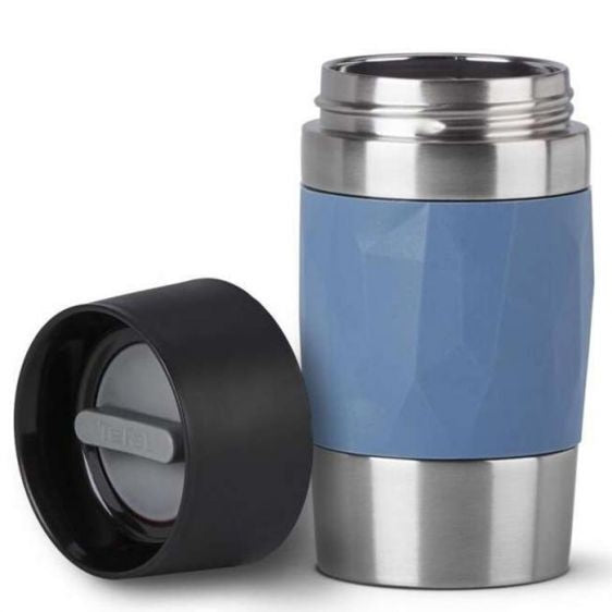 Термочаша Tefal N2160210, COMPACT MUG 0.3L BLUE
