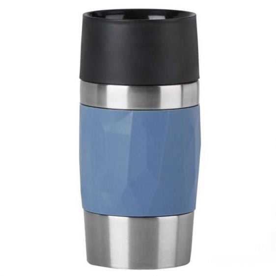 Термочаша Tefal N2160210, COMPACT MUG 0.3L BLUE