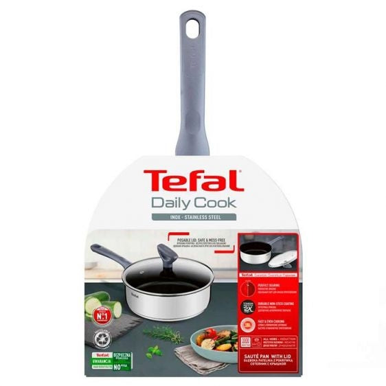 Тиган Tefal G7303255, DAILY COOK Sautepan 24 + lid