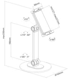 Стойка Neomounts universal tablet stand for 4.7-12.9" tabletsk