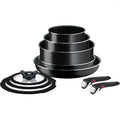 Комплект тигани и тенджери Tefal L1539053 Easy Cook & Clean 10pcs set