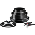 Комплект тигани и тенджери Tefal L1539053 Easy Cook & Clean 10pcs set