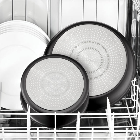 Комплект тигани и тенджери Tefal L1539053 Easy Cook & Clean 10pcs set