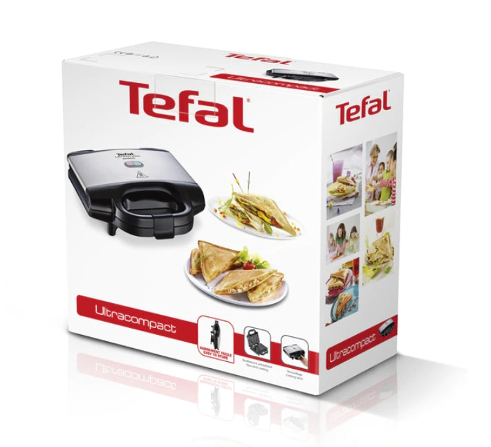 Сандвич мейкър Tefal SM155212, SDW U.COMPACT BLK INOX CUT