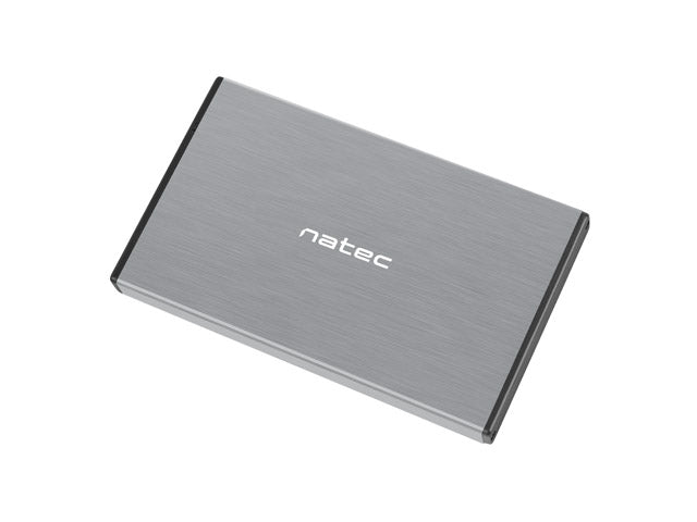 Кутия за твърд диск Natec External HDD/SSD Enclosure Rhino Go SATA 2.5" USB 3.0 Grey