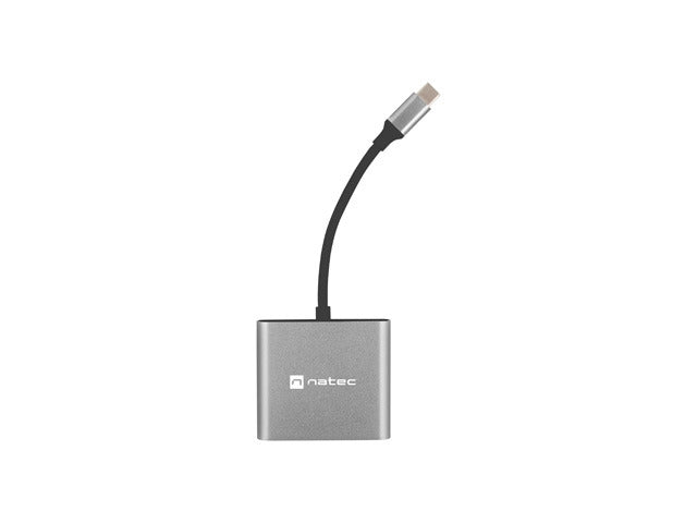 Докинг станция Natec USB-C Multiport Adapter 3 in 1 Fowler MINI USB 3.0