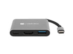 Докинг станция Natec USB-C Multiport Adapter 3 in 1 Fowler MINI USB 3.0