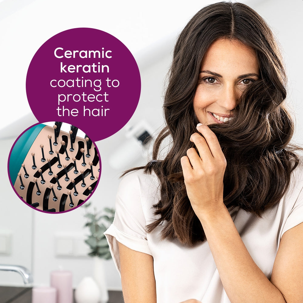Електрическа четка за коса Beurer HC 45 Ocean 2-in-1 volumising hair dryer brush