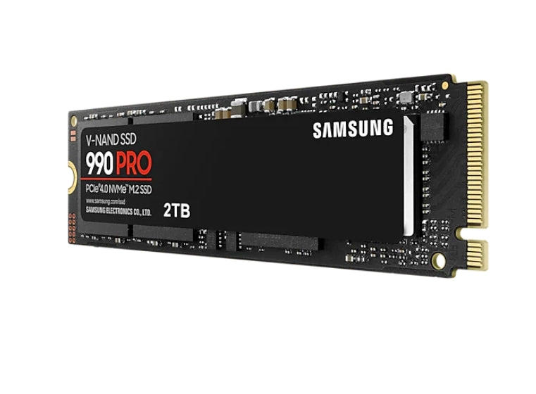 Твърд диск Samsung SSD 990 PRO 2TB PCIe 4.0 NVMe 2.0 M.2 V-NAND 3-bit MLC
