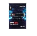 Твърд диск Samsung SSD 990 PRO 2TB PCIe 4.0 NVMe 2.0 M.2 V-NAND 3-bit MLC