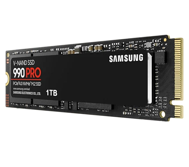 Твърд диск Samsung SSD 990 PRO 1TB PCIe 4.0 NVMe 2.0 M.2 V-NAND 3-bit MLC