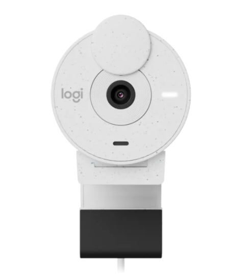 Уебкамера Logitech Brio 300 Full HD webcam, OFF-WHITE, USB, N/A, EMEA28-935