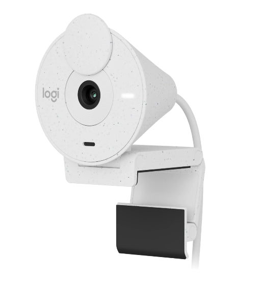 Уебкамера Logitech Brio 300 Full HD webcam, OFF-WHITE, USB, N/A, EMEA28-935