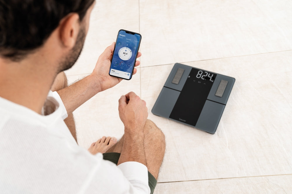 Везна Beurer BF 500 BT diagnostic bathroom scale in black