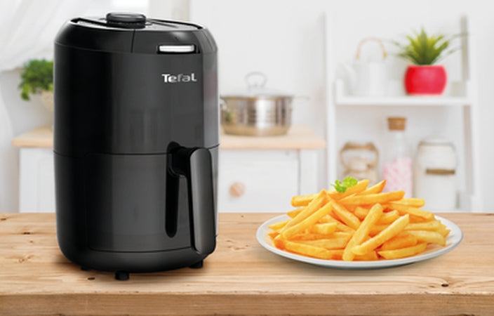 Уред за здравословно готвене Tefal EY101815, Easy Fry Compact BLK 1.6L
