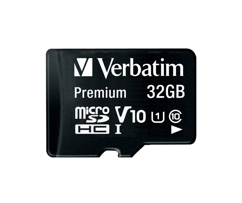 Памет Verbatim Premium micro SDHC 32GB Class 10