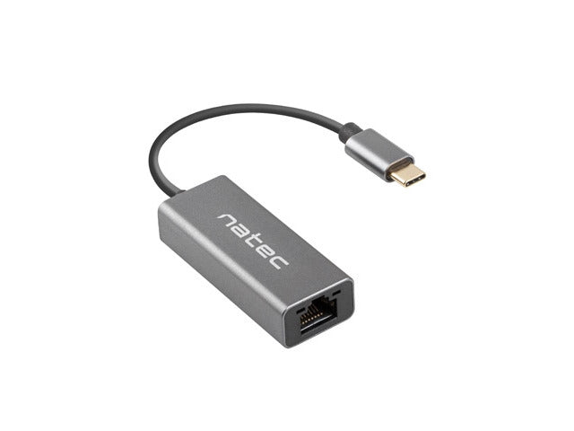 Адаптер Natec Cricket USB to RJ45 Ethernet Adapter Network Card Cricket USB-C 3.1