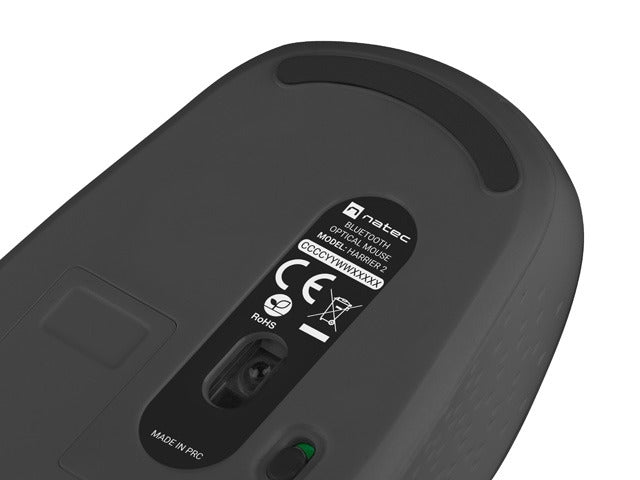 Мишка Natec Mouse Harrier 2, 1600 DPI Bluetooth 5.1 Black
