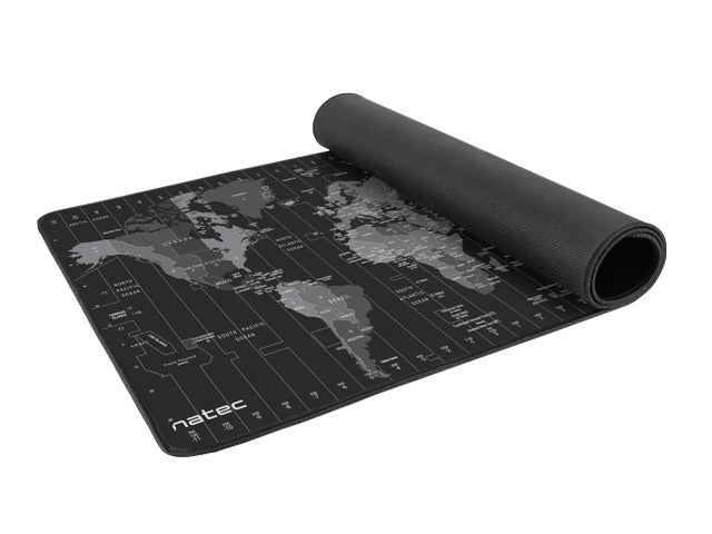 Подложка за мишка Natec Mouse Pad Time Zone Map MAXI 800x400 mm