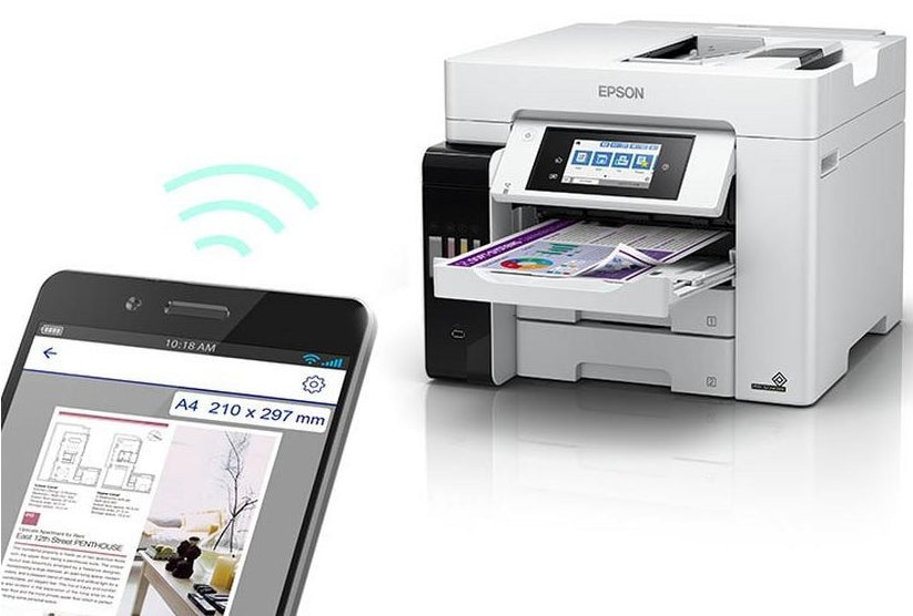 Мастилоструйно многофункционално устройство Epson EcoTank L6580 WiFi MFP