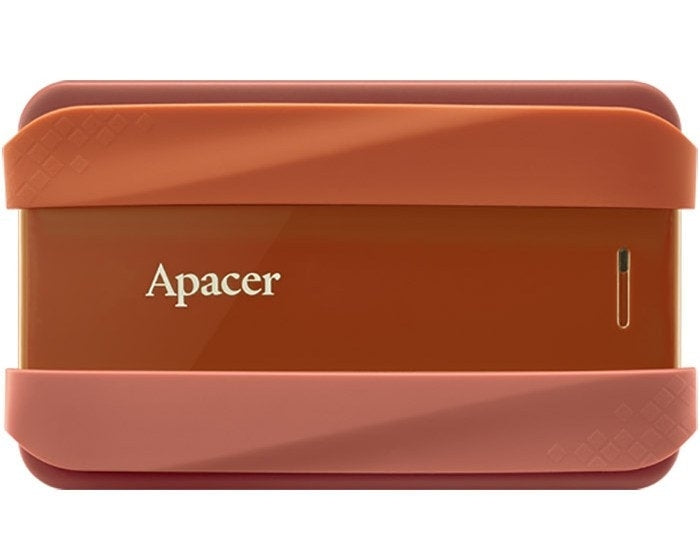 Твърд диск Apacer AC533, 2TB 2.5" SATA HDD USB 3.2 Portable Hard Drive Plastic / Rubber (AP2TBAC533R-1)