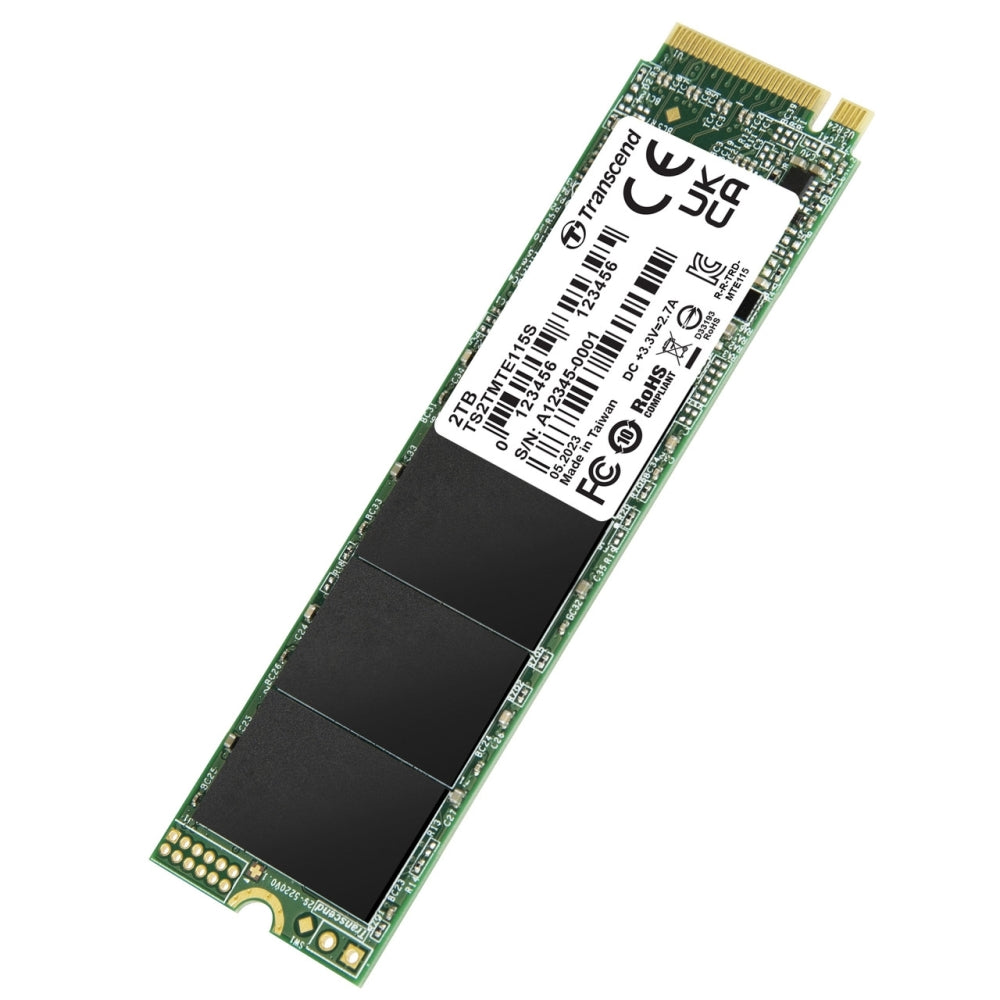 Твърд диск Transcend 2TB, M.2 2280 (TS2TMTE115S)